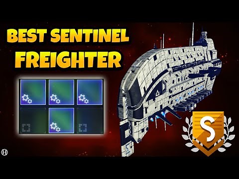 No Man's Sky INTERCEPTOR How to Find Best Sentinel Freighter S Class 4 Supercharged