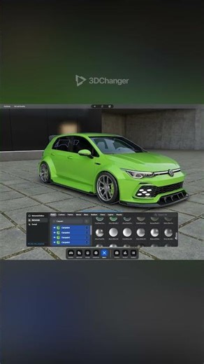 Import 3D Car Models and Visualize Wraps in 3D Changer