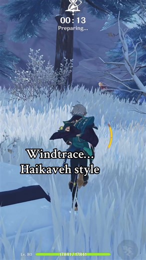 Windtrace needs to be around all year I beg 😭🫶 #windtrace #genshin #hoyocreater #haikaveh #genshintok