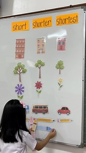 Comparing sizes lesson made more fun with this cute song 😉👩‍🏫 *VIDEO POSTED WITH PARENTAL CONSENT* | Teacher Eujan