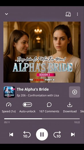 The Alpha's Bride Episode 206: Confrontation with Lisa #thealphasbride #listentothestory #fypageシ #fyp #listen #storytelling #moongoddess #wolf #bookstory #story | Listen to the Story