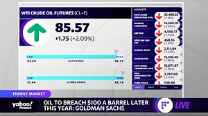 Crude oil futures hit 7-year highs in intraday trading
