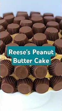 this CAKE was DEVOURED in 10 minutes | How To Make Reese's Peanut Butter Cake #simplybakings