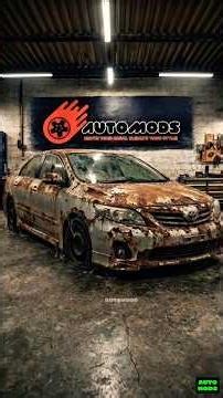 Abandoned Rusty Toyota Corolla Full Restoration | Complete Transformation to Showroom Condition! 😱🔧