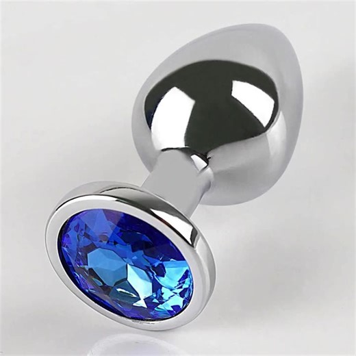 Heart-based Home Use Butt Plug Massage Device Metal Body Anal Plug for Female and Male for Body Application