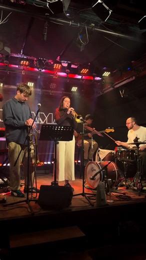 Karine Alony on Instagram: "KA GROUP- Paris vibes New project !!! inspired by Paris vibes 🦐🗼 This is my solo over a tune we wrote all together Might took the lade back a bit too far 🫣 With My amigos @tao_samuelson @leon_list @gilshtainfeld @itamar_carmi At @amama_jazzroom And this is just the beginning .(!)."