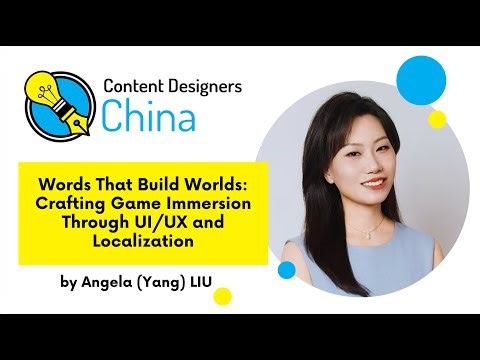 Crafting Game Immersion Through UI/UX and Localization by Angela (Yang) LIU, meet up #21