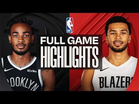 NETS at TRAIL BLAZERS | FULL GAME HIGHLIGHTS | March 23, 2026