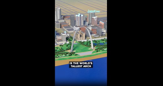 Understanding the Gateway Arch! #3d #3danimation #jaredowen #gatewayarch