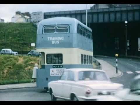 1969, MILEHOUSE JUNCTION, BUS DEPOT, PENNYCOMEQUICK, DRAKE CIRCUS, OLD TOWN STREET.