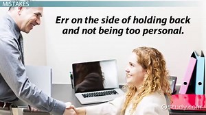 Mistakes to Avoid When Building Business Relationships