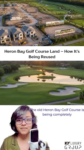 🏗️🌿 A major transformation is happening at the old Heron Bay golf course — and it’s not being left abandoned. The City of Parkland stepped in and acquired ~65 acres, reshaping the future of this entire corridor. Here’s how it’s being reimagined 👇 🏘️ About 21 acres were sold to Toll Brothers for Saltgrass at Heron Bay 🏙️ The remaining land is reserved for Village in the Park, public uses, and open green space 🌳 Preserved areas will help maintain natural buffers and connections toward Coral 