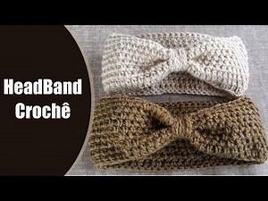 TIARA/TURBANTE CROCHÊ | Passo a Passo