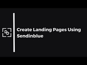 How to Create Landing Pages on Brevo (Sendinblue)