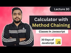 Calculator with Method Chaining | Leetcode 2726 | 30 Days of JavaScript #javascript #leetcode