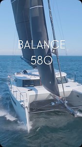 Balance 580 Sea Trail in St Francis Bay. #balancecatamarans #balance580 #catamaransailing #catamaran #newboat #stfrancisbay #sailing #performancecatamarans | Balance Catamarans