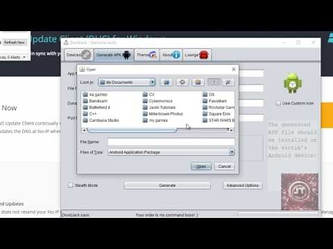 How to setup an Android RAT DroidJack