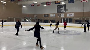 Happiness is Adult Happy Hour Class!! #adultsskatetoo , so join us Tuesday evenings and Learn to Skate!! #skatingisforeveryone @learntoskateusa @usfigureskating @usahockey | Extreme Ice Center