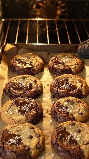 Easy Fudgy Brookie Cookies — Half Brownie, Half Cookie! 🍫🍪✨