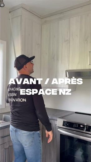 Avant ➡️ Après 🔥Prêt à upgrader ton espace ?#espacenz #avantapres #cuisine #shorts