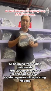 At dahil malapit na tayo mag 200k followers, All Shipping transaction nationwide Free 200 peso voucher for shipping fee / cost sa lahat ng naka follow sa ating FB page | PRIME Motoparts and accesories