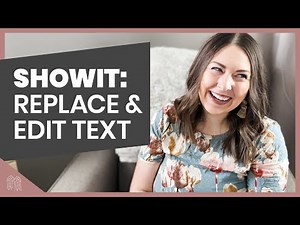 How to Add and Edit Text Boxes in Showit
