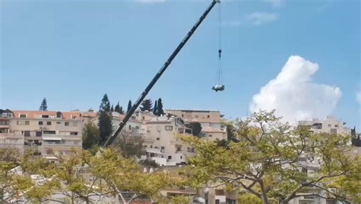 ⚡️⭕️The Iranian missile that struck Haifa yesterday did not even explode. It's a 450kg warhead, and the damage was caused only by the kinetic energy of the missile. If it had exploded, the entire area would've got destroyed