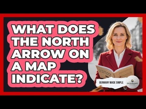What Does The North Arrow On A Map Indicate?