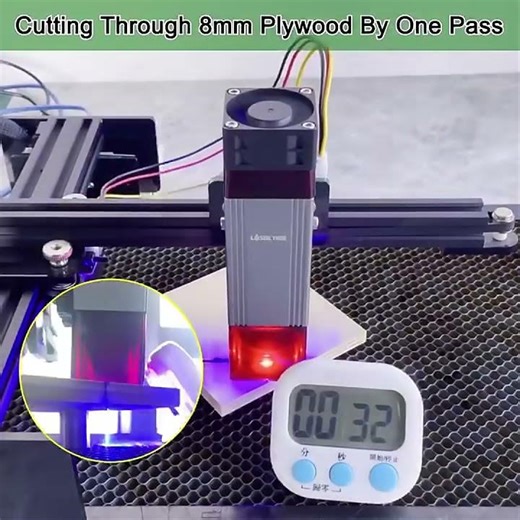 Module Laser arbre LASER 10W, puissance optique, tête Laser à m