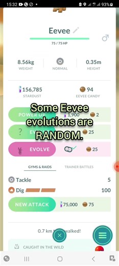 How Eevee evolutions actually work ?