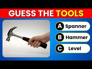 Can You Guess the Tool? 🔧 | 40 Fun Tool Quiz Questions! (Only Geniuses Get All Right!)