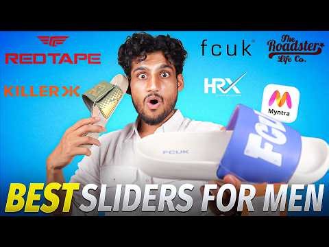 Best Sliders on Myntra? Full Paisa Vasool Haul🔥 (FCUK vs Red Tape vs HRX)