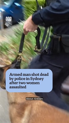 A man who allegedly assaulted two women with a knife has been shot dead by police in Sydney. Police responded to the incident in Potts Point, where two women were hospitalised for head and facial injuries. Choose your news on the ABC NEWS app and stay in the know: https://ab.co/abcnewsapp | ABC Sydney