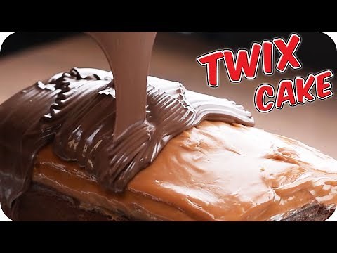 GIANT TWIX Bar Slice ! | Twix Cake Recipe | Learn how to Bake with So Yummy
