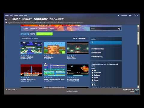 How to download mods for the duck game! using Steam.