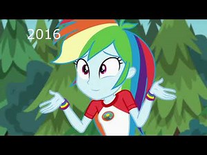 Evolution of Rainbow Dash (My Little Pony Equestria Girls)