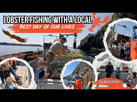 🎣 Lobster Fishing in Newfoundland - We Joined the Local Fisherman for a Day at Sea! 🌊🦞