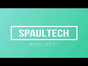 How to install Dev C++ in Windows 7 | 8 | 10 How to install the C & C++ program language IDE
