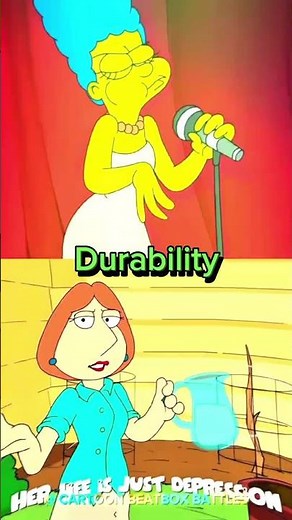 MARGE VS LOIS |CARTOON BEATBOX BATTLES|