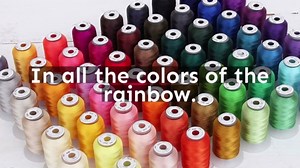 Threadart Polyester Machine Embroidery Thread by The Spool - 1000M - 40wt - Hundreds of Color Options - Dark Maroon - No. 394