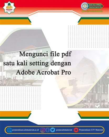 🅟🅔🅡🅟🅤🅢🅤🅘🅝🅜🅐🅣🅐🅡🅐🅜 on Instagram: "🔒 Kunci File PDF Sekali Setting, Gak Ribet Lagi! Sering lupa password saat kunci file PDF? 😅 Nah, di Adobe Acrobat kamu bisa set sekali aja, dan otomatis semua file PDF berikutnya yang akan dikunci/protect pakai pengaturan yang sama. Praktis banget buat yang sering kirim & simpan dokumen resmi! pustakawan,staf administrasi atau siapa saja yang sering mengelola banyak dokumen digital. Tonton tutorialnya sampai selesai biar gak salah langkah 👇 #Pe