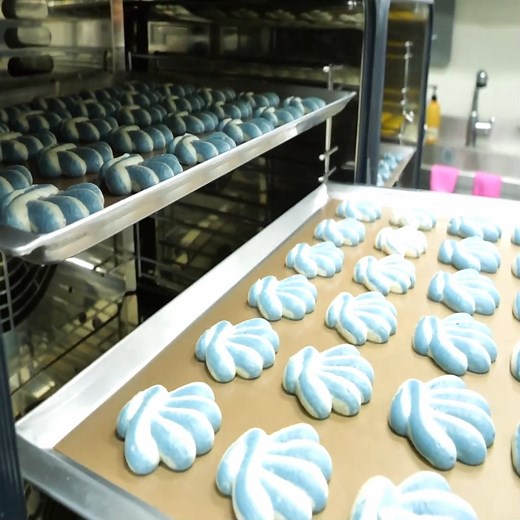 Making Korean Style Thick Macaron - Korean food | My Pub