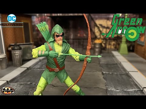 McFarlane DC Multiverse Green Arrow Longbow Hunter Digital Action Figure Review & Comparison