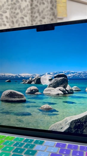 macOS 26 Tahoe first boot on MacBook Air M4! #macos26 #macostahoe #macbookair #apple #macbookpro