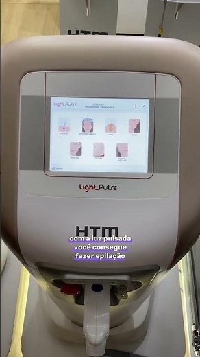 Aparelho de Luz Intensa Pulsada - Light Pulse da HTM