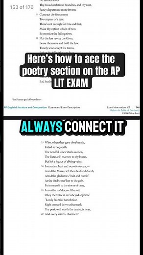 How to Write the AP Lit Poetry Essay (From an Exam Reader)