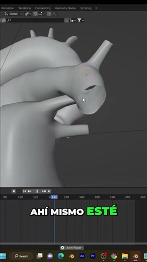 #7 Create 3D Hearts with Particles! Quick Blender Tutorial!