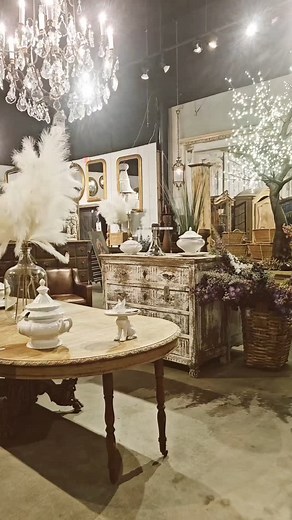 34 reactions | At our luxury antique store, we specialize in big,...