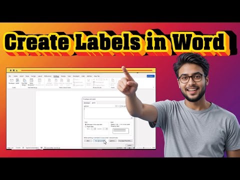 How To Make Labels In Microsoft Word | Step-by-Step Guide (2025)