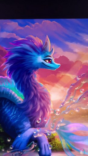 Sisu Fanart Drawing from Raya and the Last Dragon